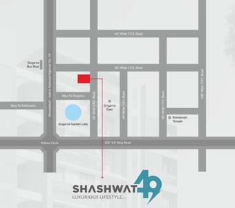 Project Image of 557.46 - 571.56 Sq.ft 2 BHK Apartment for buy in Shashwat 49