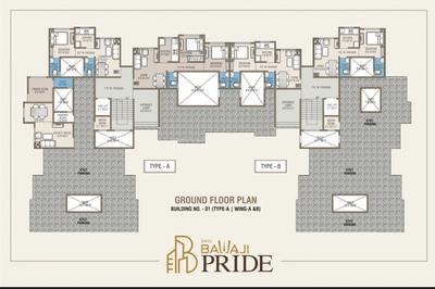 Project Image of 349.4 - 568.98 Sq.ft 1 BHK Apartment for buy in Shree Balaji Pride Building No 01
