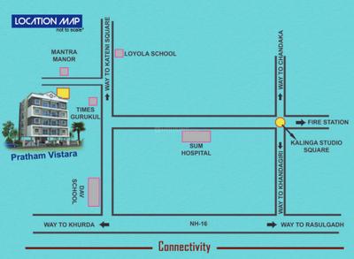 Project Image of 1415.0 - 1430.0 Sq.ft 3 BHK Apartment for buy in Yateeks Pratham Vistara