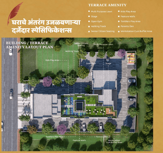 Project Image of 513.0 - 677.0 Sq.ft 1 BHK Apartment for buy in N R The Quill