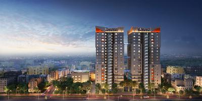 Project Image of 1045.55 - 1055.34 Sq.ft 3 BHK Apartment for buy in Dions Twin Towers