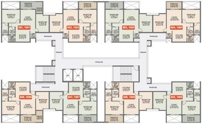 Project Image of 342.62 - 638.0 Sq.ft 1 BHK Apartment for buy in Rohan Ananta Phase I