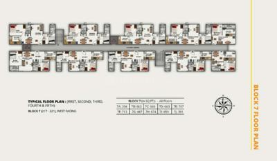 Project Image of 391.0 - 713.0 Sq.ft 1 BHK Apartment for buy in Baashyaam Le Chalet Smart Choice Homes Block 7