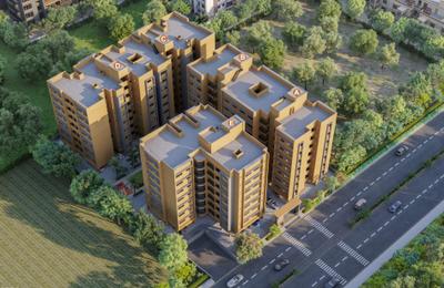 Vraj Residency Elevation 2