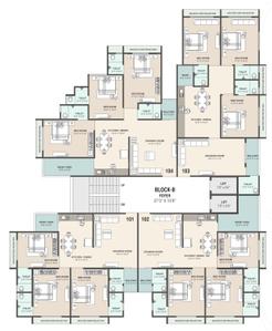 Project Image of 942.17 - 1077.68 Sq.ft 3 BHK Apartment for buy in Iqra Dar E Salam Residency