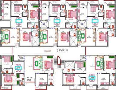 Project Image of 0.0 - 608.0 Sq.ft 1 BHK Apartment for buy in JMJ Sunrise Harmony