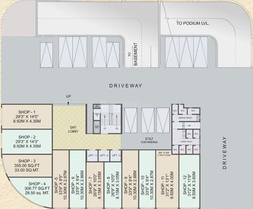 Project Image of 1485.0 - 1815.0 Sq.ft 2 BHK Apartment for buy in Sun Sand Dunes