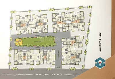 Project Image of 609.34 - 695.03 Sq.ft 2 BHK Apartment for buy in KV Satva Shiv Elegance