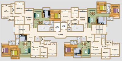 Project Image of 391.05 - 561.55 Sq.ft 1 BHK Apartment for buy in Cosmos Kailash Building No 11