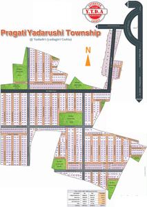 Project Image of 1323.0 - 3600.0 Sq.ft Residential Plot Plot for buy in Pragati Yadarushi Township