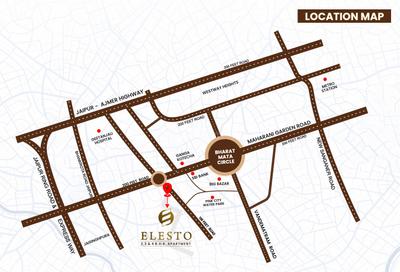 Project Image of 1045.0 - 1865.0 Sq.ft 2 BHK Apartment for buy in Balaji Elesto