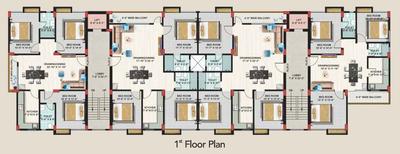 Project Image of 1270.0 - 1590.0 Sq.ft 3 BHK Apartment for buy in SN Sahay Mansion