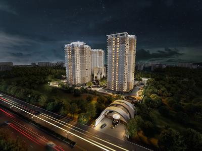 Project Image of 1935.0 - 2555.0 Sq.ft 3 BHK Apartment for buy in The Adwaith