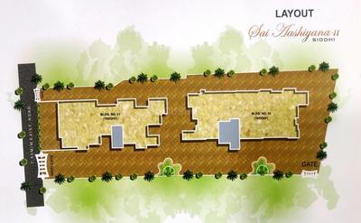Project Image of 520.0 - 1090.0 Sq.ft 1 RK Apartment for buy in Sai Sakshi Aashiyana