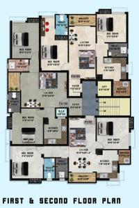Project Image of 977 Sq.ft 2 BHK Apartment / Flat for sale in Kovilambakkam for Rs. 8500000