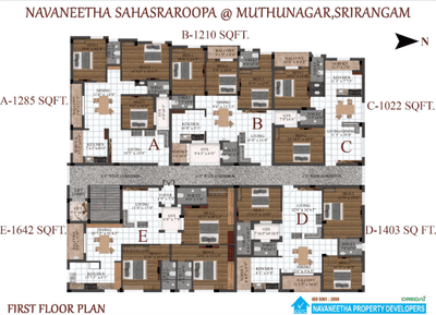Project Image of 416.0 - 1642.0 Sq.ft 1 BHK Apartment for buy in Navaneetha Sahasraroopa