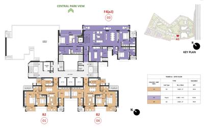 Project Image of 1301.0 - 2910.0 Sq.ft 2 BHK Apartment for buy in Mulberry At The Prestige City