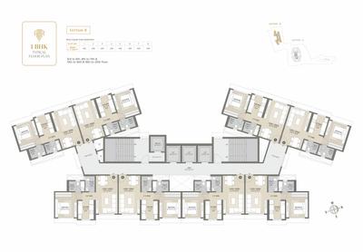 Project Image of 438.0 - 807.0 Sq.ft 1 BHK Apartment for buy in Raj Legacy Satyam A And B