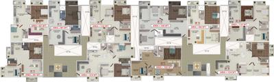 Project Image of 927.0 - 1295.0 Sq.ft 2 BHK Apartment for buy in OSNC Nandini Green Field
