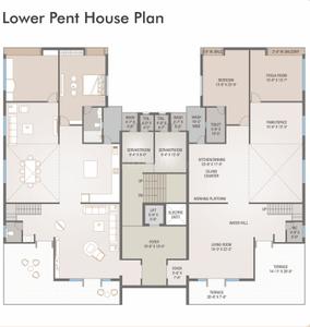 Project Image of 2500.0 - 4700.0 Sq.ft 4 BHK Apartment for buy in RAYA ALKAPURI