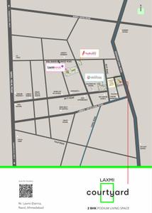 Project Image of 0.0 - 612.0 Sq.ft 2 BHK Apartment for buy in Laxmi Courtyard