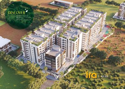 Project Image of 1150.0 - 1570.0 Sq.ft 2 BHK Apartment for buy in V4 IRA Towers