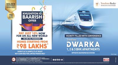 Project Image of 349.0 - 747.0 Sq.ft 1 BHK Apartment for buy in Terraform Dwarka Wing D