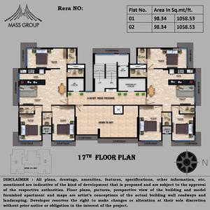 Project Image of 433.78 - 1058.53 Sq.ft 1 BHK Apartment for buy in Mass Eminence