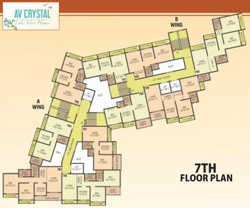 Project Image of 385.0 - 616.0 Sq.ft 1 BHK Apartment for buy in AV Crystal