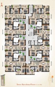Project Image of 1044.0 - 1953.0 Sq.ft 2 BHK Apartment for buy in Senthil Golden Gate 3