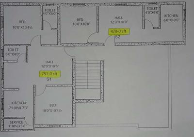 Crest Xia Xia Cluster Plan for 2nd Floor 1