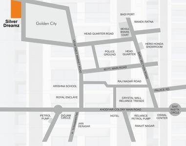 Silver Dreamz Location Plan 1
