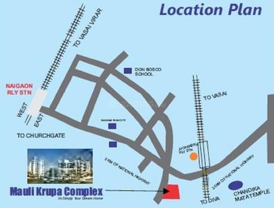 Project Image of 505.0 - 800.0 Sq.ft 1 BHK Apartment for buy in Mauli Krupa Complex