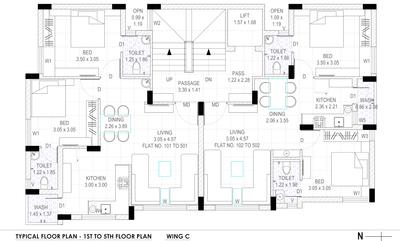 Project Image of 550.68 - 619.25 Sq.ft 2 BHK Apartment for buy in Aadarsh Green City Apartment