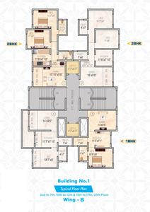 Project Image of 408.92 - 795.0 Sq.ft 1 BHK Apartment for buy in GP Complex Building No 1