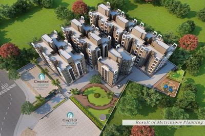 Project Image of 352.0 - 666.0 Sq.ft 1 BHK Apartment for buy in Kalp Capitol Flora And Capitol Icon