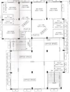 Project Image of 636.0 - 1016.0 Sq.ft 2 BHK Apartment for buy in SKB Kanak Tower