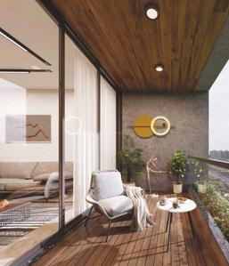Project Image of 595.14 - 857.35 Sq.ft 2 BHK Apartment for buy in Kahaan