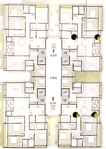 Project Image of 2082.28 - 2614.12 Sq.ft 4 BHK Apartment for buy in Pearl The Grand Eastern Phase II