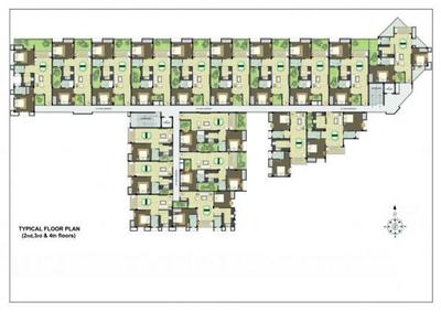 Project Image of 623.0 - 969.0 Sq.ft 1 BHK Apartment for buy in Ramaniyam Sarovar