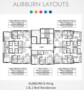 Project Image of 402.68 - 977.0 Sq.ft 1 BHK Apartment for buy in Aubburn At Sarova