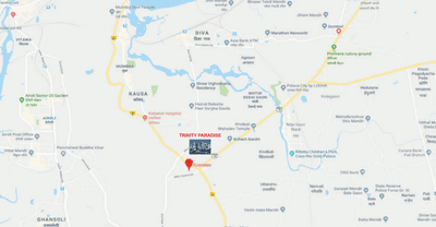 Project Image of 1050 Sq.ft 2 BHK Apartment / Flat for sale in Shilphata for Rs. 6900000
