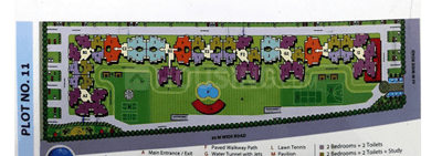 Project Image of 980 Sq.ft 2.5 BHK Apartment / Flat for sale in Sector 75 for Rs. 8200005
