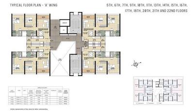 Project Image of 683.0 - 699.0 Sq.ft 2 BHK Apartment for buy in Vascon Forest Edge Phase 2