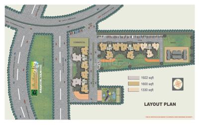 Project Image of 1330.0 - 1922.0 Sq.ft 2 BHK Apartment for buy in Omaxe Hills II