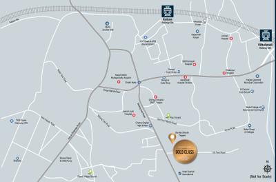 Project Image of 385.46 - 559.0 Sq.ft 1 BHK Apartment for buy in Gaondevi Crown