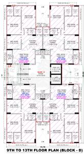Project Image of 961.65 - 968.43 Sq.ft 3 BHK Apartment for buy in Eklingji Satvam
