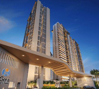 Project Image of 596.54 - 1488.86 Sq.ft 1 BHK Apartment for buy in Gera Island Of Joy Project B