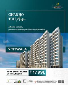 Project Image of 0.0 - 406.0 Sq.ft 1 BHK Apartment for buy in Charms Padamavati Royal