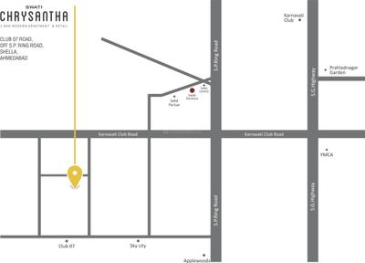 Project Image of 1435 Sq.ft 3 BHK Apartment / Flat for sale in Shela for Rs. 7200000